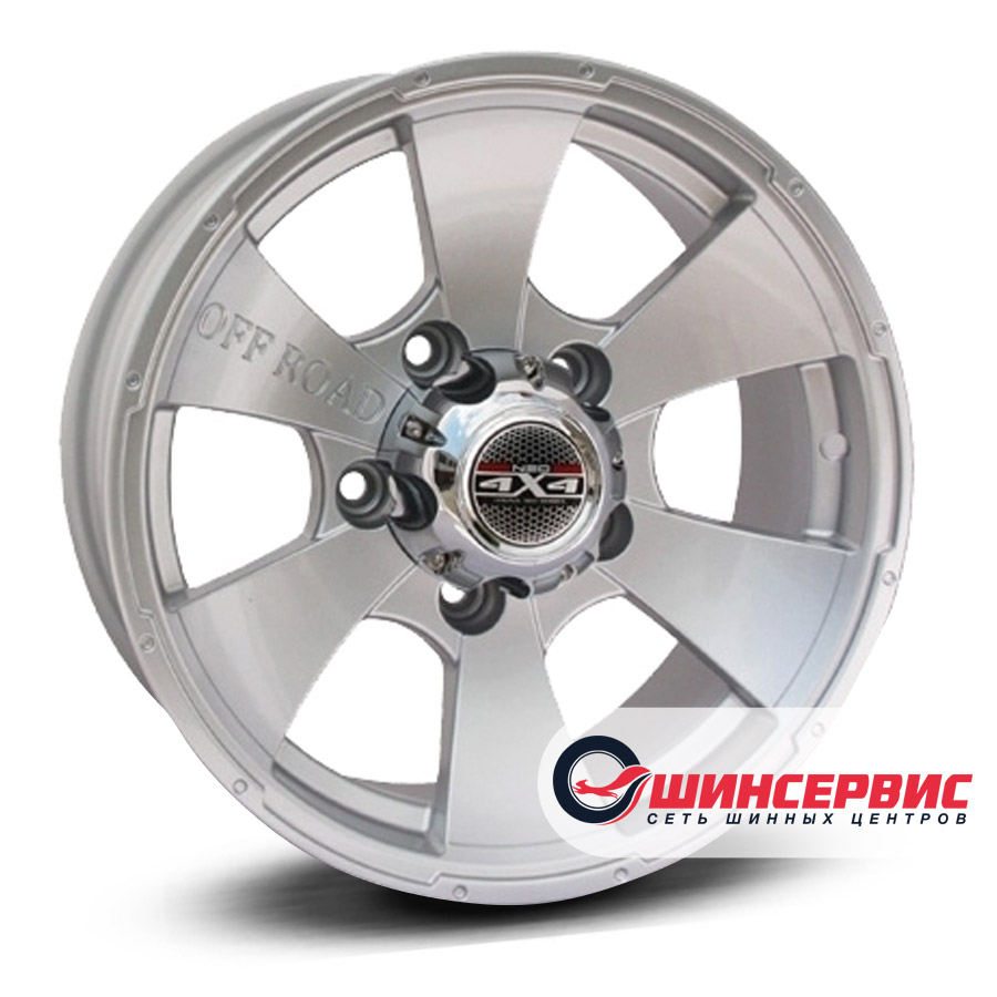 neo r16 / 7.5j pcd 5x139.7 цо 108 652 Серебристый