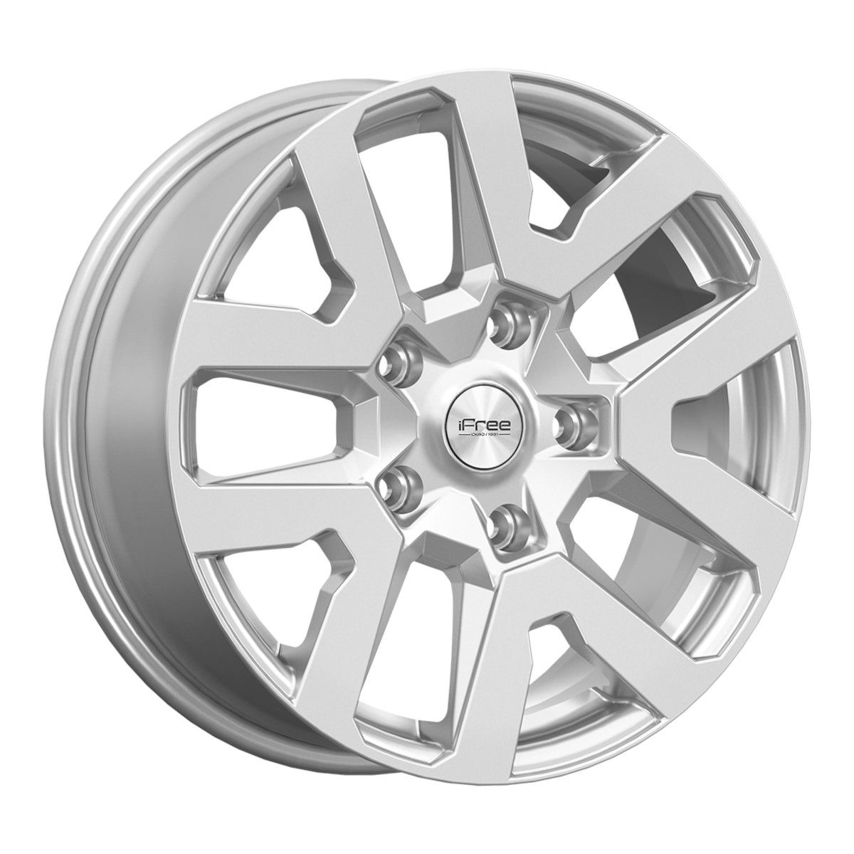 кик  трикстер (кс1170)  7,0\r17 5*139,7 et40  d98  сильвер  [83957]  niva  fb max 540 kg