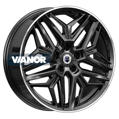 7x19/5x114,3 et40 d66,1 колумб (кс1038) алмаз черный