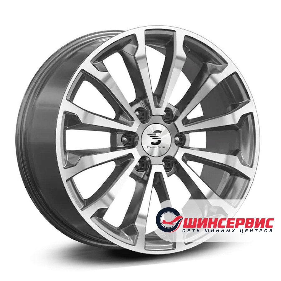 premium series r20 / 8.5j pcd 6x139.7 ет 33 цо 75.1 кр006 haval h9 Графитовый
