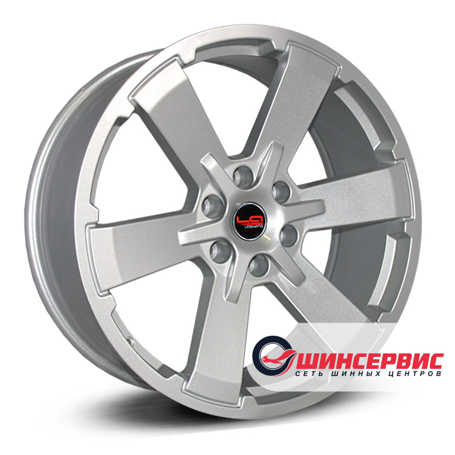 legeartis concept r22 / 9j pcd 6x139.7 ет 20 цо 106.1 ty535 Серебристый