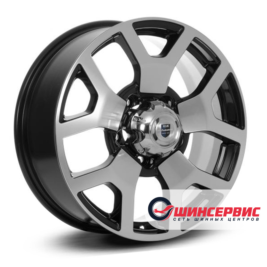 кик r18 / 7j pcd 5x139.7 ет 35 цо 108.5 намиб Черный