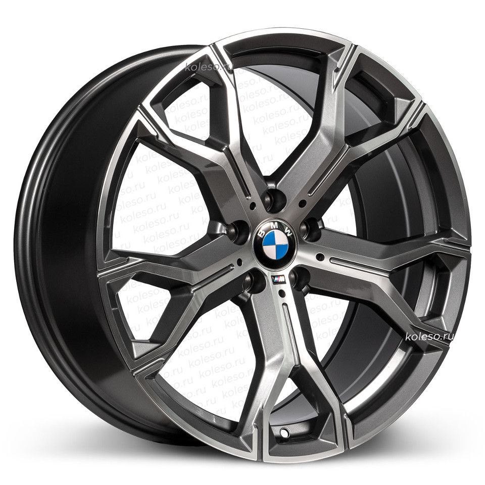 replica fr  bmw  b5498  10,5\r20 5*112 et40  d66,6  gmf  [20/63/26/850]  x5 g05 style 740m rear