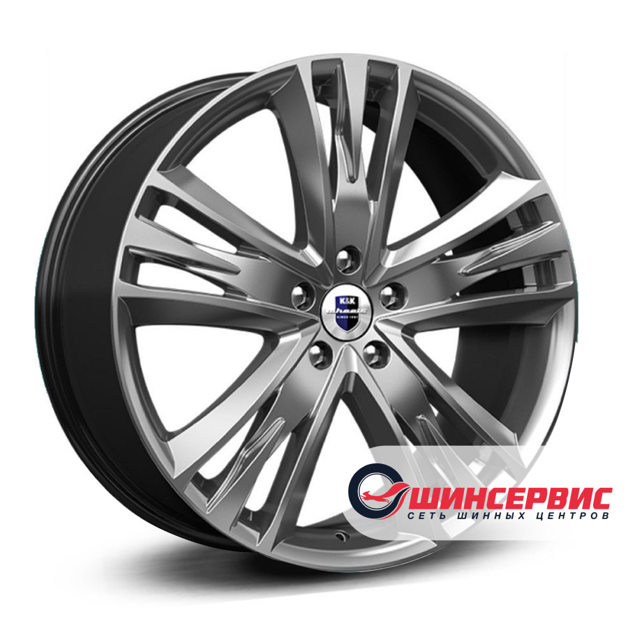 кик r20 / 8.5j pcd 5x127 ет 45 цо 71.6 атлас Антрацитовый