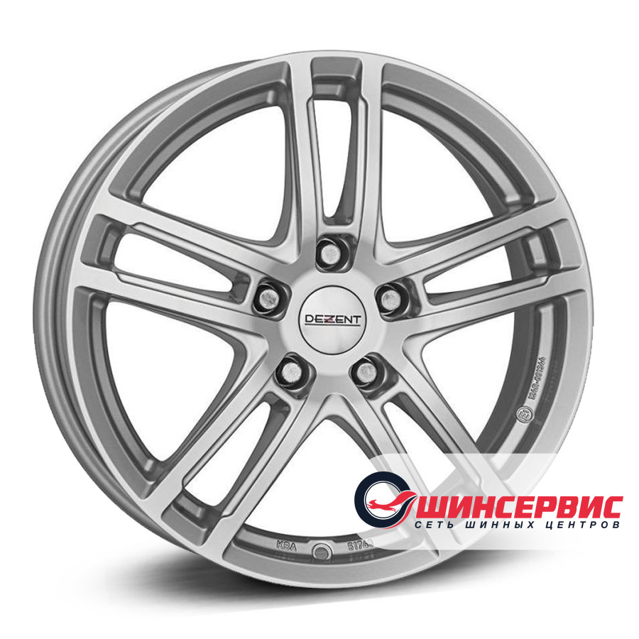 dezent r16 / 6.5j pcd 4x108 ет 40 цо 63.4 tz Серебристый