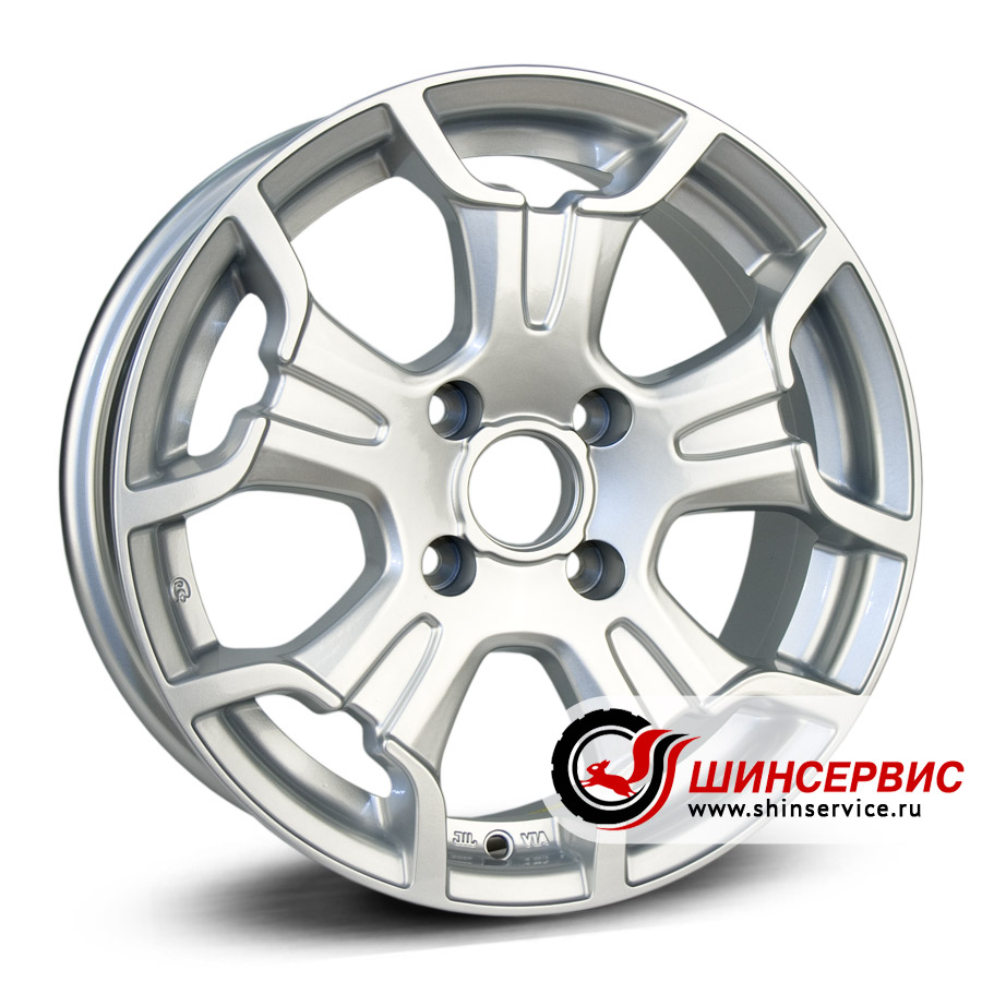 replica h r16 / 6j pcd 4x108 ет 22 цо 65.1 ci42h Серебристый