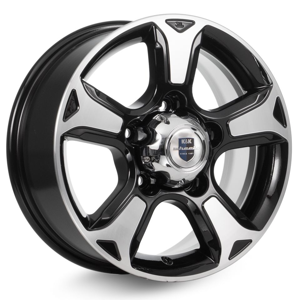 кик  атлант (кс757)  7,0\r16 5*139,7 et35  d108,5  алмаз-черный  [71532]