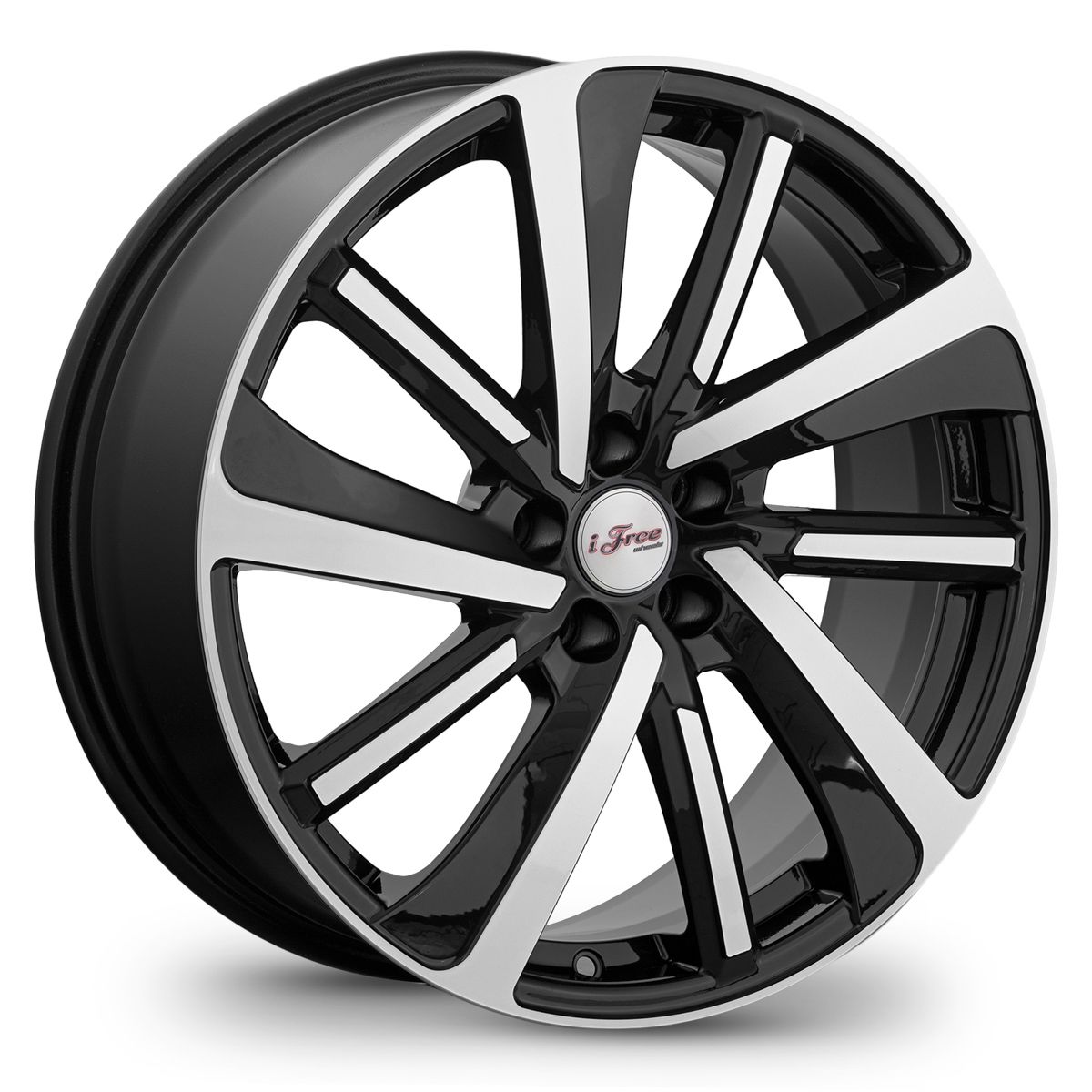 ifree original  кс1111 (zv18 f7/ f7x)  7,0\r18 5*114,3 et40  d64,1  алмаз черный  [82878]