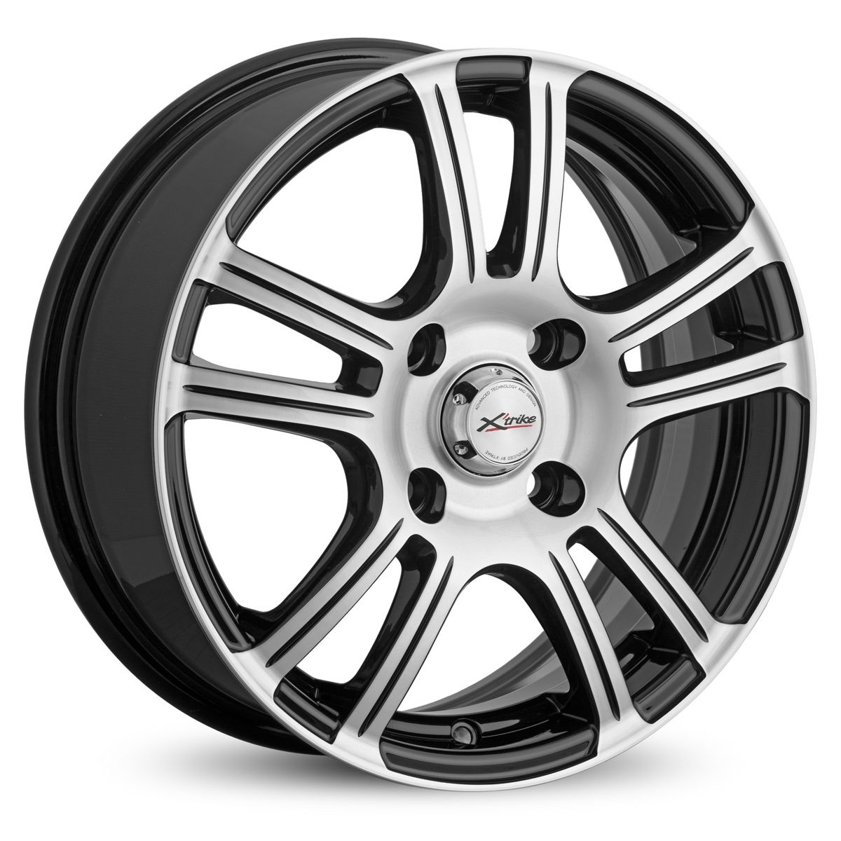 x'trike  x-105м  6,0\r15 4*114,3 et40  d66,1  bk/fp  [76962]