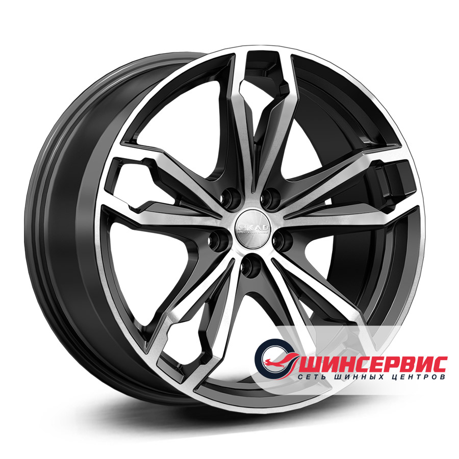 скад r19 / 9j pcd 5x114.3 ет 30 цо 67.1 гранада Черный