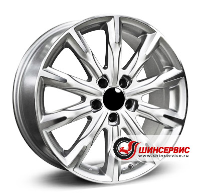 replica h r18 / 8j pcd 5x112 ет 26 цо 66.5 au20h Серебристый