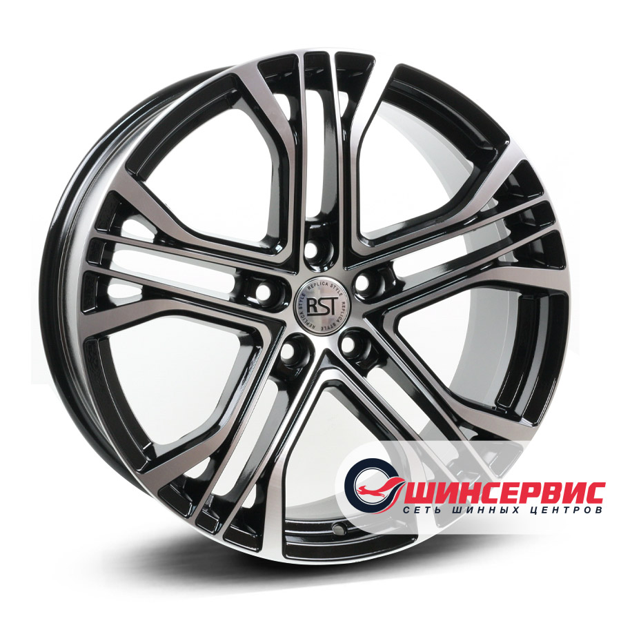 rst r19 / 8.5j pcd 5x120 ет 30 цо 66.1 r029 Черный