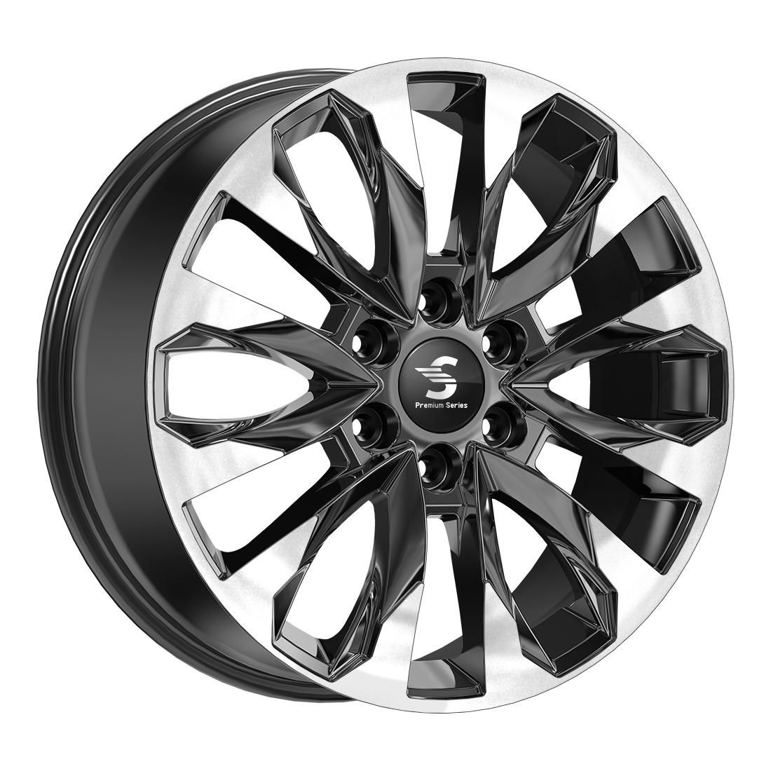 кик  кр007 (20_haval h9)  8,0\r20 6*139,7 et42  d75,1  diamond black gris  [82169]