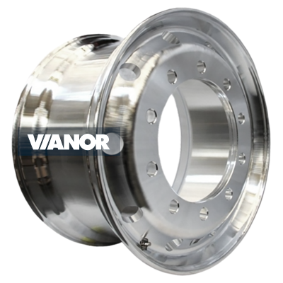 9x22,5/10x335 et152 d281 m22 silver (gt012-06) aluminium forged
