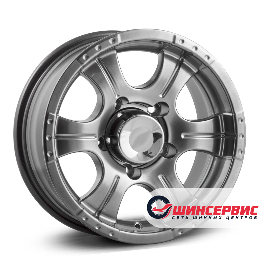 кик r16 / 8j pcd 6x139.7 ет 20 цо 110.1 байконур Антрацитовый