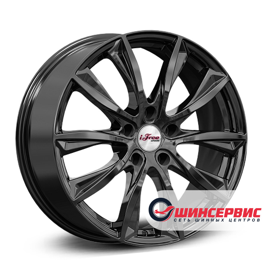 ifree r18 / 7.5j pcd 5x105 ет 38 цо 56.6 каzaнтип Черный