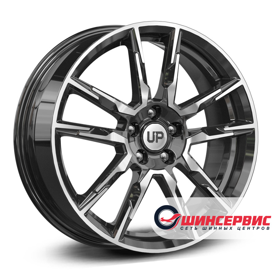 wheels up r17 / 6.5j pcd 5x100 ет 45 цо 54.1 up107 Черный