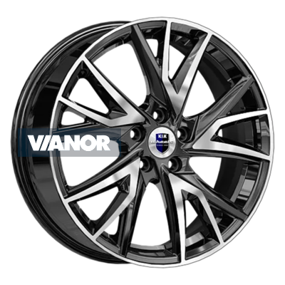 6,5x18/5x108 et43 d65,1 кайлас (кс1054) алмаз черный