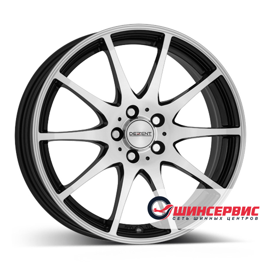 dezent r17 / 7j pcd 5x114.3 ет 40 цо 71.6 ti dark Черный
