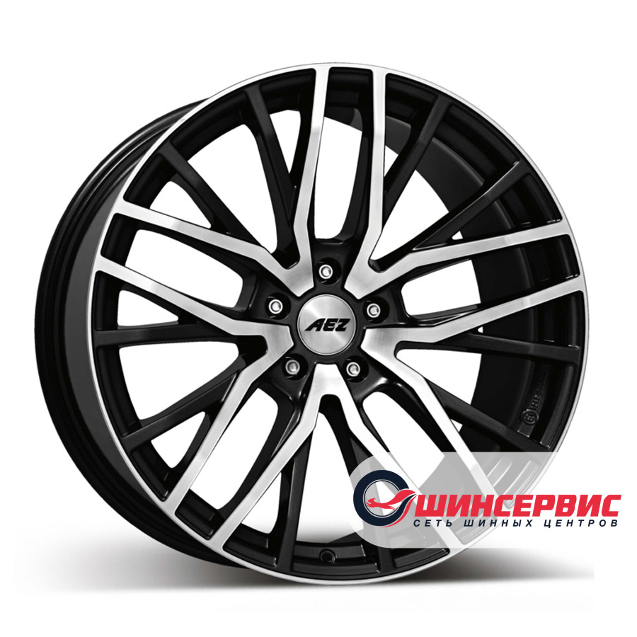 aez r20 / 8j pcd 5x108 ет 40 цо 63.4 panama dark Антрацитовый