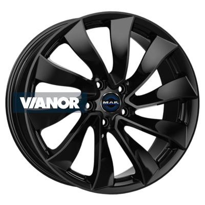 9,5x19/5x114,3 et45 d64,1 solar gloss black