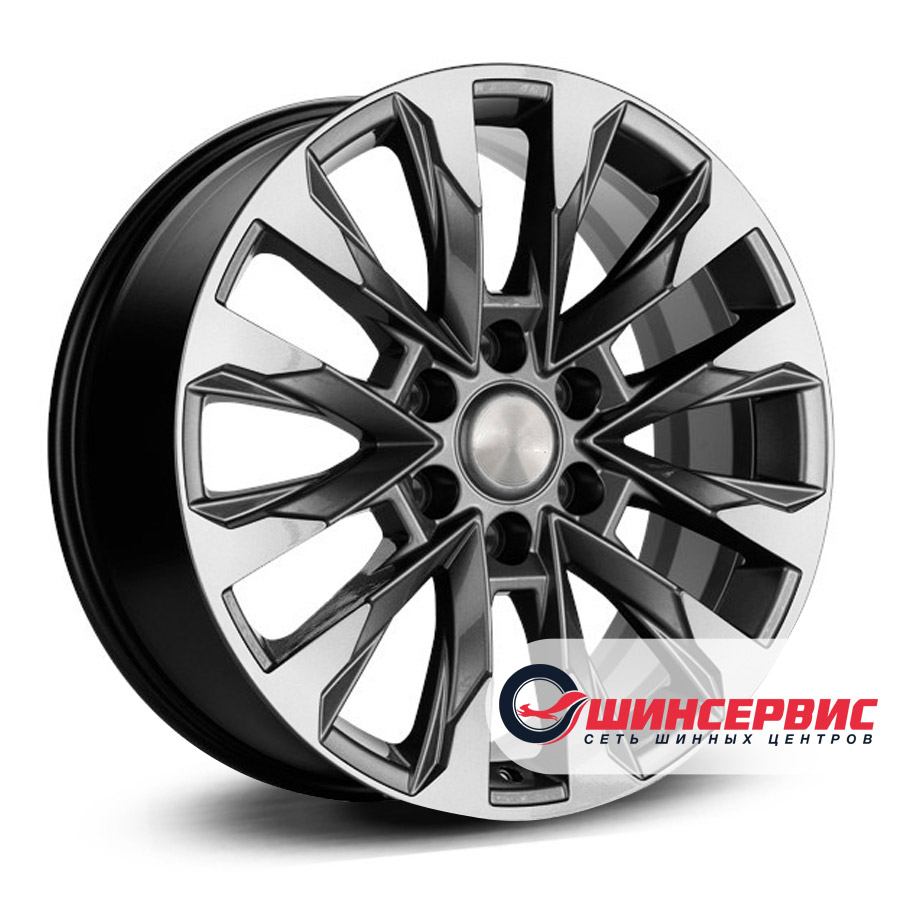 legeartis concept r20 / 8.5j pcd 6x139.7 ет 25 цо 106.3 ty572 Антрацитовый
