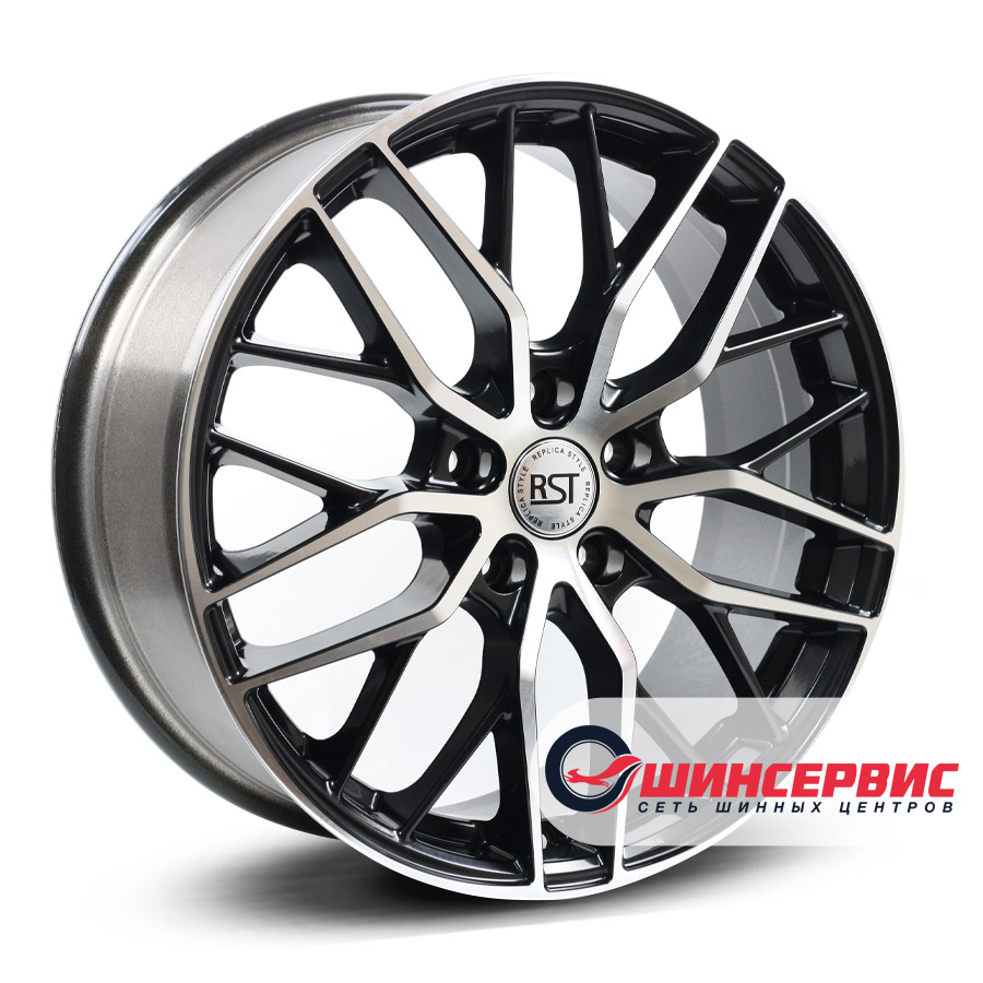 rst r18 / 7.5j pcd 5x108 ет 45 цо 63.4 r008 Черный