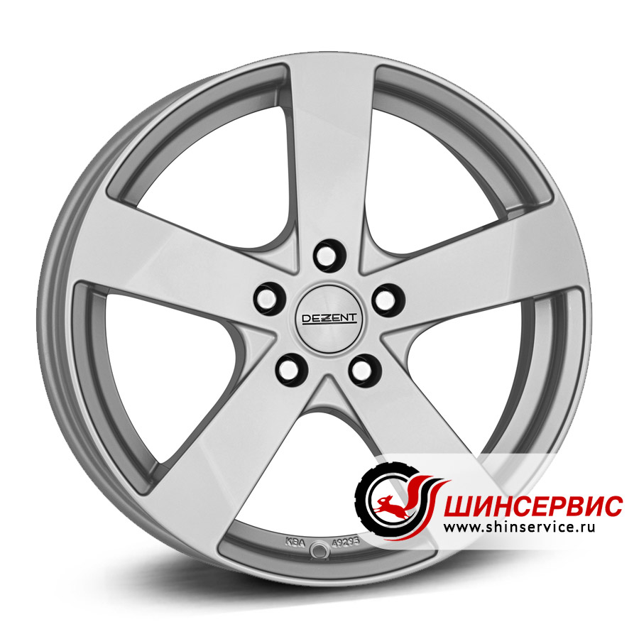 dezent r18 / 7.5j pcd 5x114.3 ет 50 цо 71.6 td Серебристый