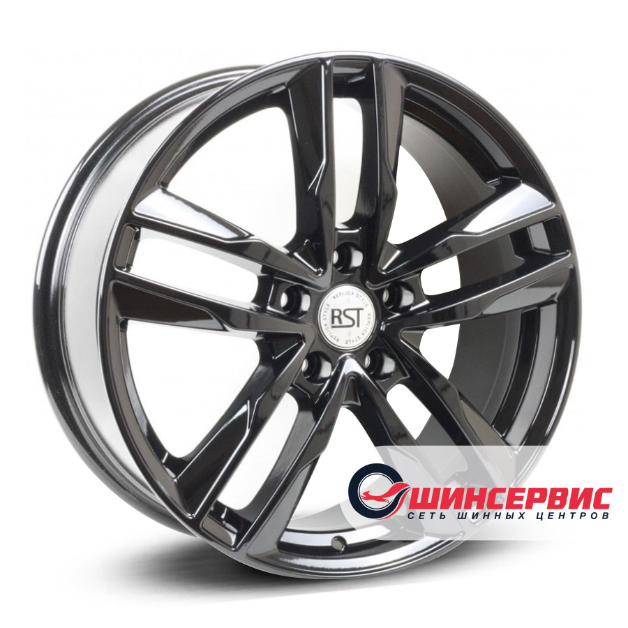 rst r18 / 7.5j pcd 5x108 ет 45 цо 63.4 r128 Черный