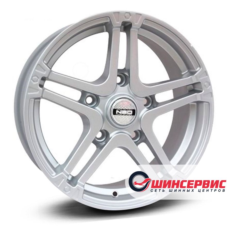 neo r16 / 6.5j pcd 5x139.7 ет 40 цо 98.1 668 Серебристый