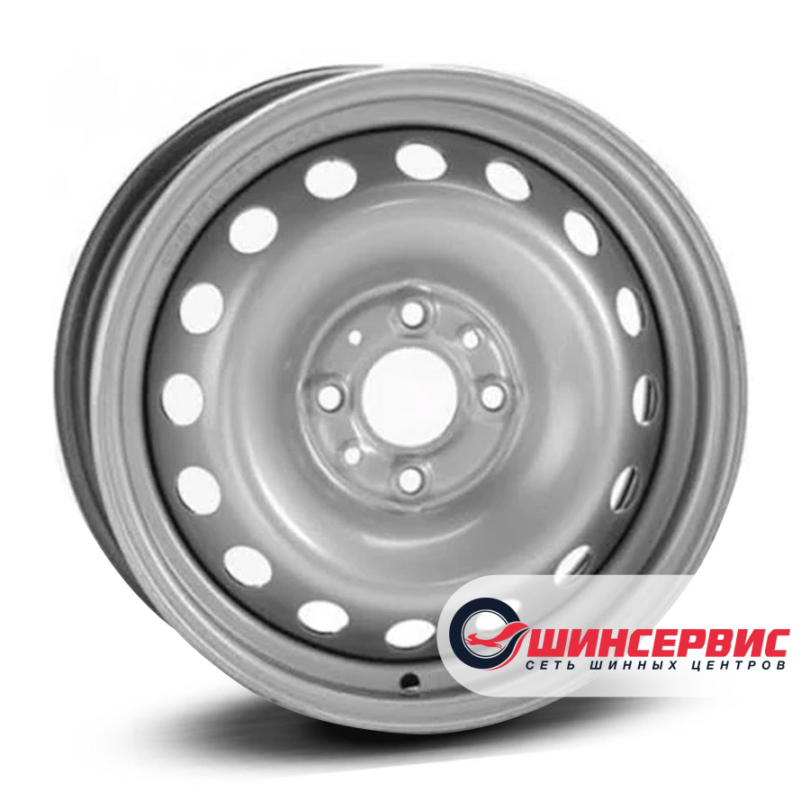 accuride r13 / 5j pcd 4x98 ет 35 цо 58.6 ваз 2108 Серебристый