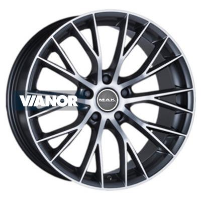 8,5x20/5x120 et25 d72,6 munchen gunmetal mirror face