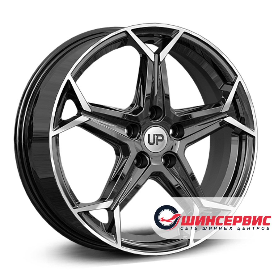 wheels up r18 / 6.5j pcd 5x114.3 ет 40 цо 66.1 up118 Черный
