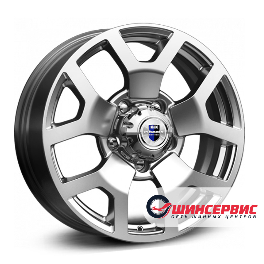 кик r18 / 7j pcd 5x139.7 ет 35 цо 108.5 намиб Антрацитовый