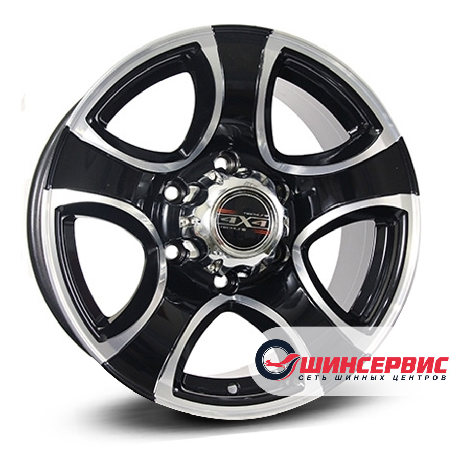 tech line r16 / 7.5j pcd 6x139.7 ет 10 цо 110.1 622 Черный