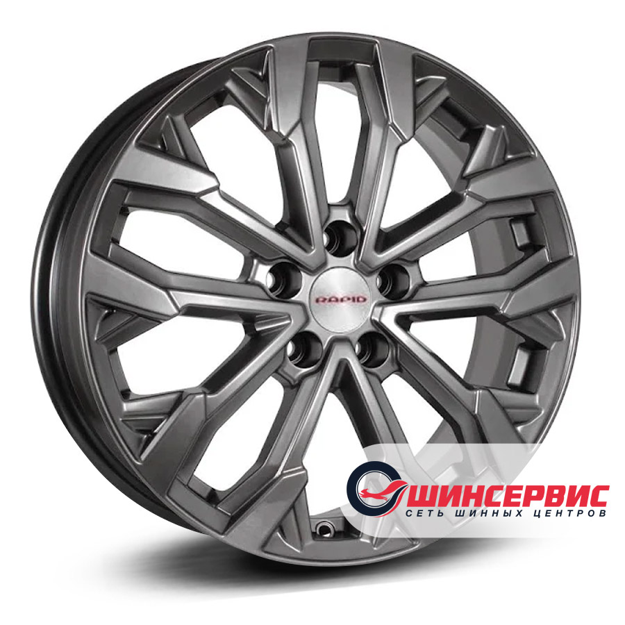кик r17 / 6.5j pcd 5x108 ет 43 цо 65.1 морейн Антрацитовый