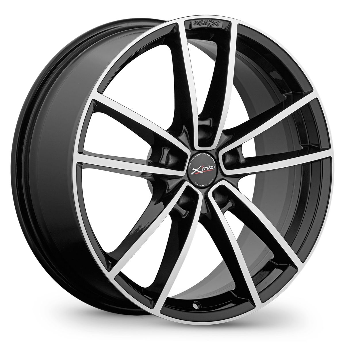 x'trike  x-140  7,5\r19 5*108 et36  d65,1  bk/fp  [14003ak]  exeed vx/txl
