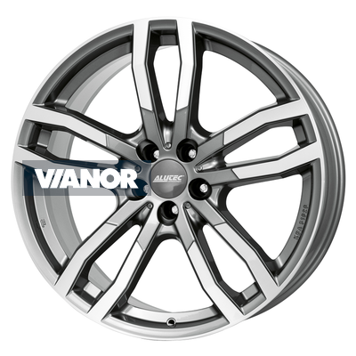 9,5x21/5x112 et53 d66,5 drivex metal grey front polished