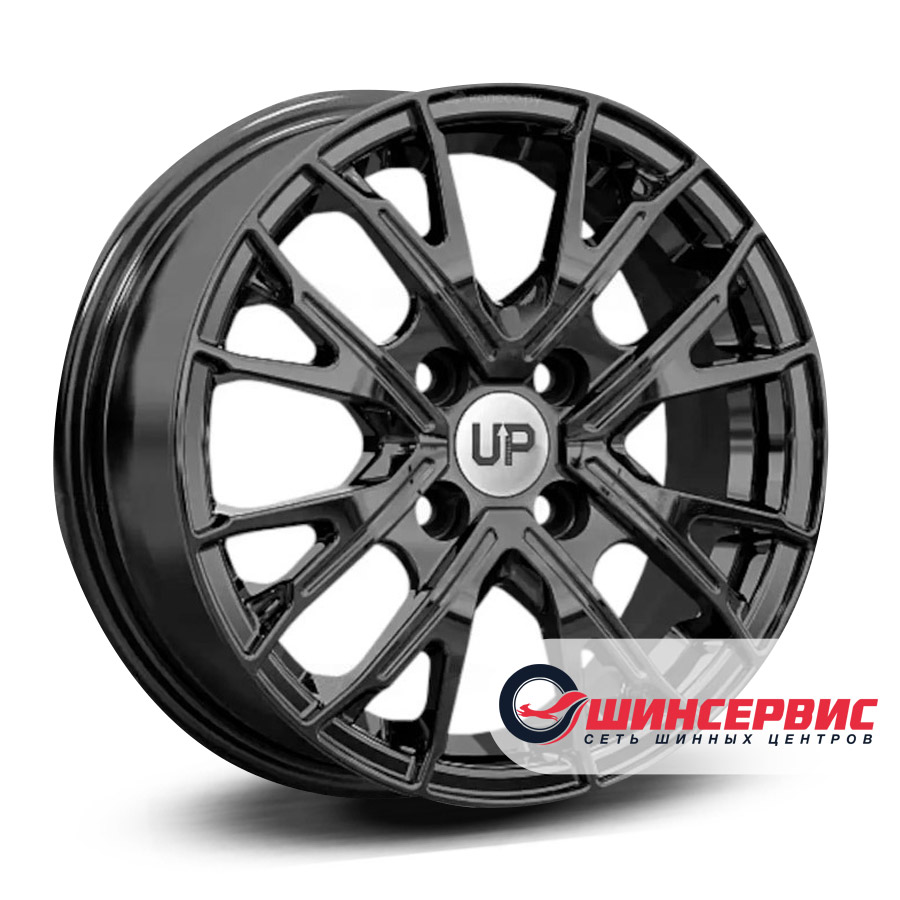 wheels up r14 / 5.5j pcd 4x108 ет 45 цо 63.35 up127 Черный
