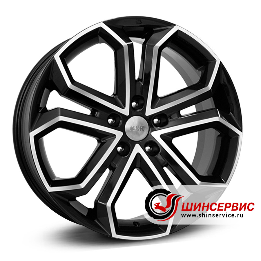 кик r19 / 8.5j pcd 5x114.3 ет 35 цо 60.1 пандора Черный