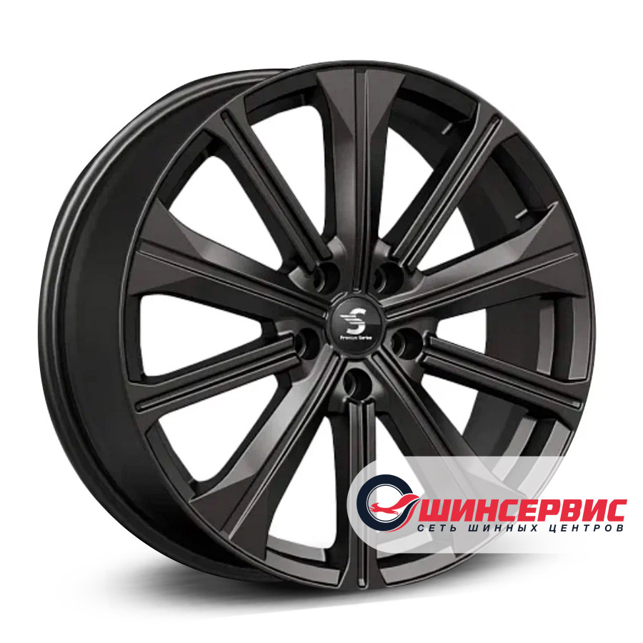 premium series r19 / 7j pcd 5x114.3 ет 40 цо 66.1 кр013 x-trail t32 Черный