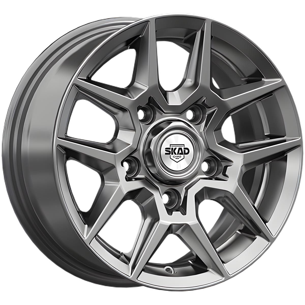 скад  кангар  6,5\r15 5*139,7 et40  d98,1  графит  [11960027]  fb max 500 kg