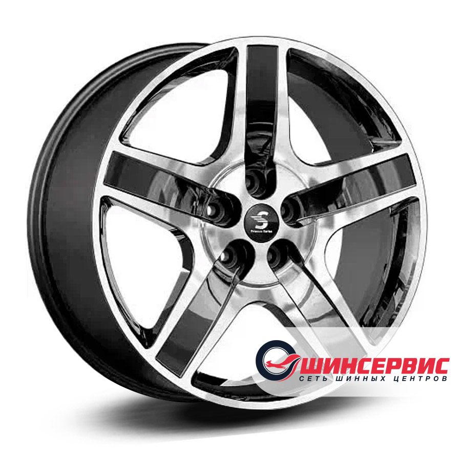 premium series r20 / 8.5j pcd 5x108 ет 45 цо 63.35 кр008 velar Черный