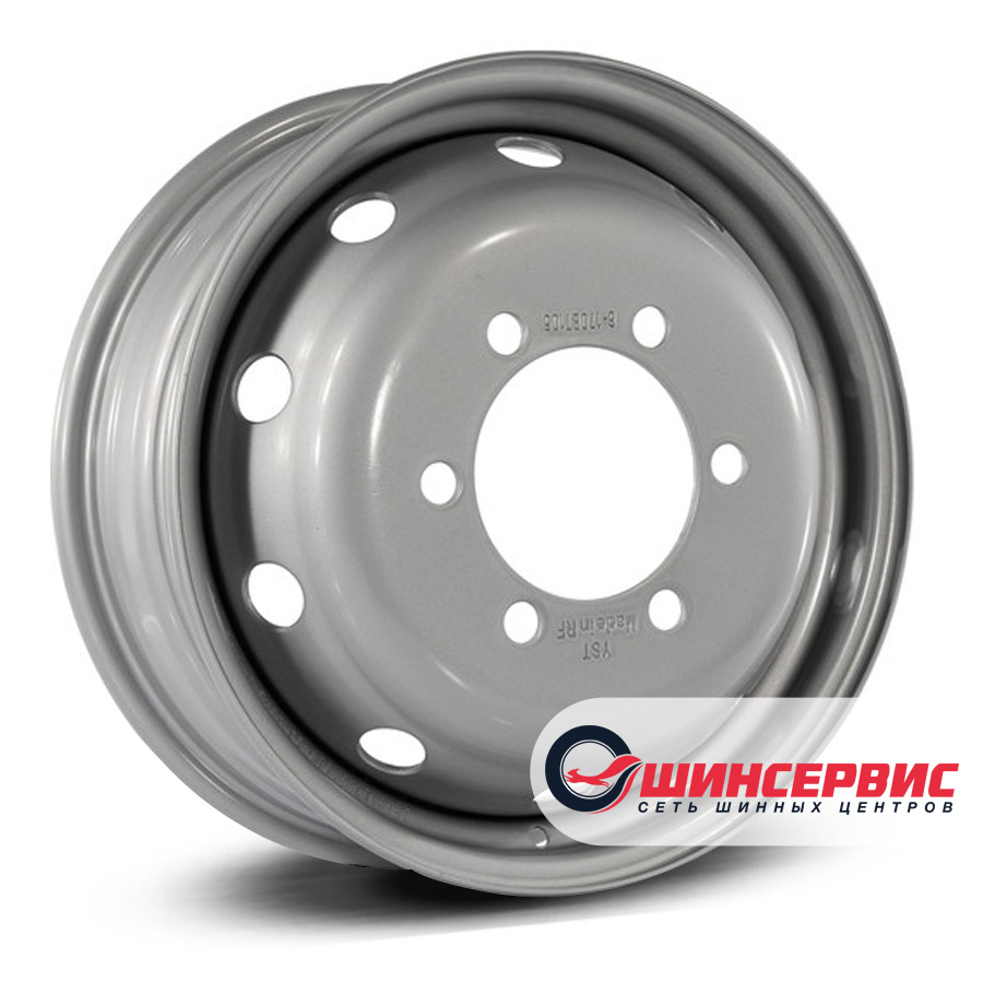 trebl r16 / 5.5j pcd 6x170 ет 105 цо 130.1 lt2885d Серебристый