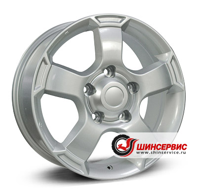 replica h r20 / 8.5j pcd 5x150 ет 60 цо 110.5 to17h Серебристый