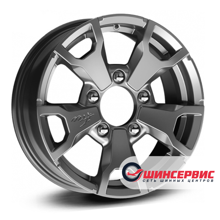 ifree r16 / 6j pcd 5x139.7 ет 40 цо 98.1 тайган Антрацитовый