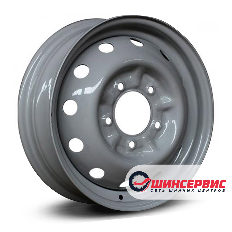 тзск r16 / 5.5j pcd 5x139.7 ет 52 цо 98.6 lada 21214 Серый