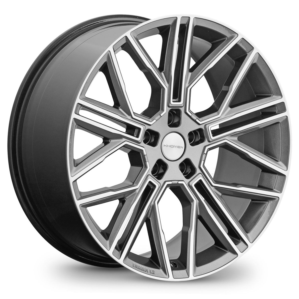 khomen wheels  khw2101 (li 7/9)  9,5\r21 5*120 et45,5  d62,5  gray-fp  [khw210108grf]  fb max 950 kg