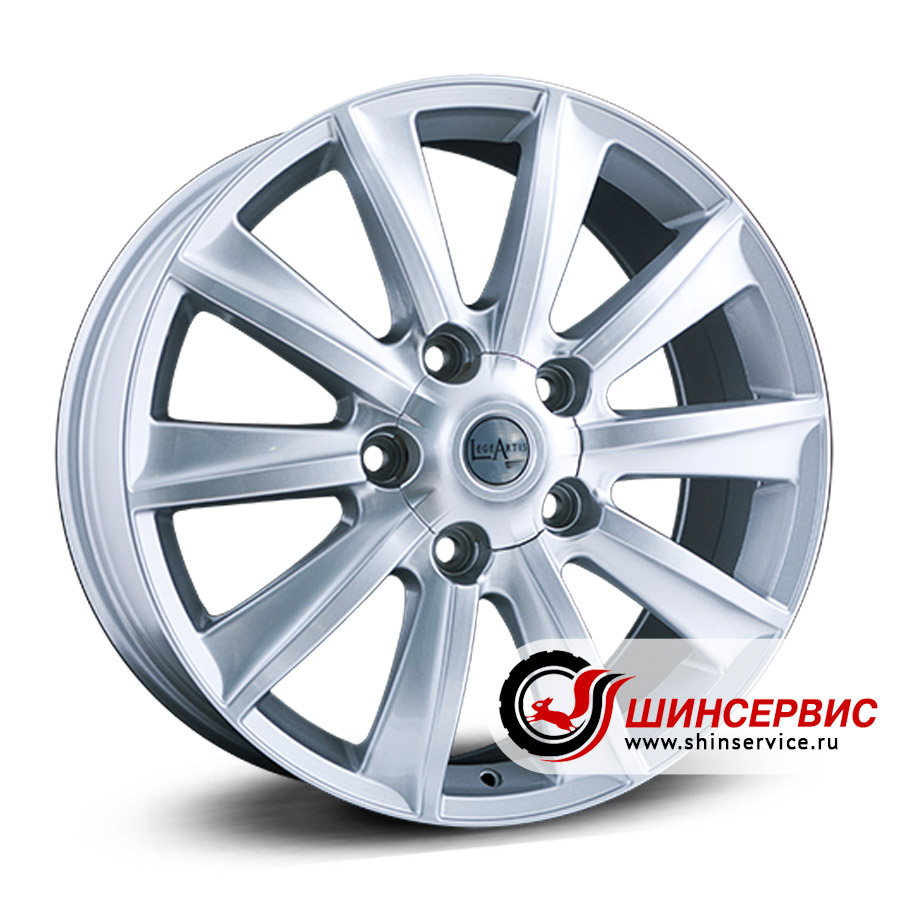 legeartis optima r17 / 8j pcd 5x150 ет 60 цо 110.3 ty43 Серебристый