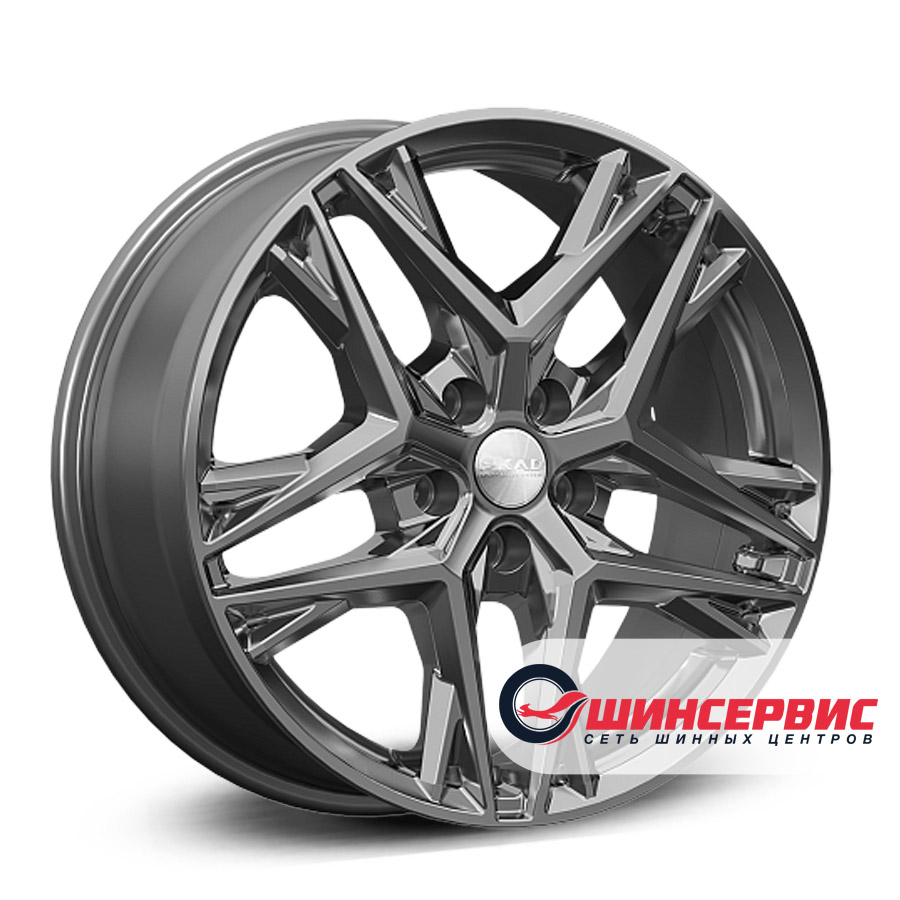 скад r18 / 8j pcd 5x114.3 ет 44 цо 63.35 челси Графитовый